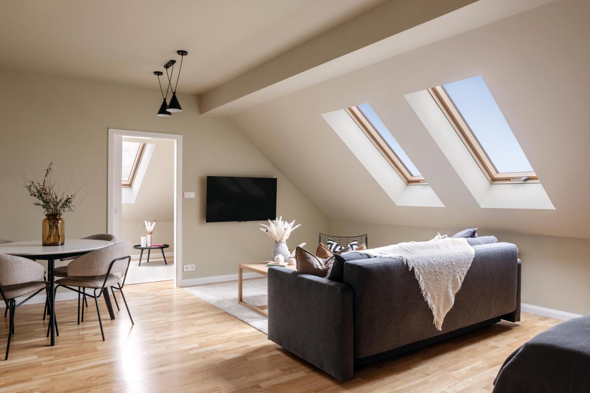 Turnkey I Karlin Square Apartments Praha Bagian luar foto